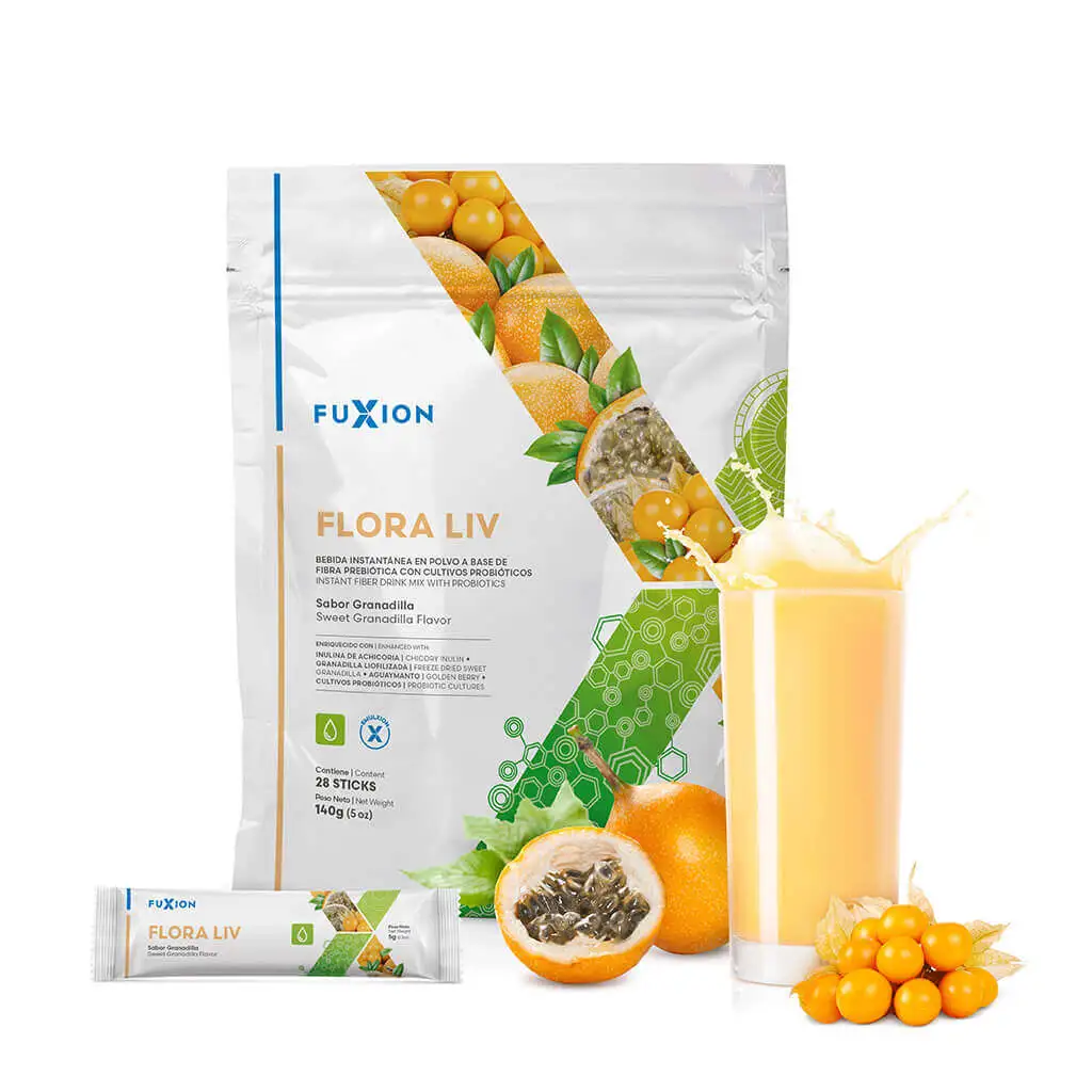 Envase de FLORA LIV